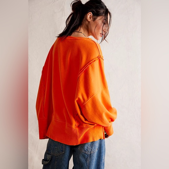 NEW Free People We The Free Camden Sweatshirt - Picture 3 of 13